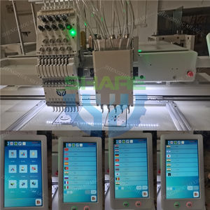 Machines à coudre <span class=keywords><strong>de</strong></span> poinçonnage <span class=keywords><strong>de</strong></span> <span class=keywords><strong>sac</strong></span> en cuir cnc pour tissu et motif en cuir - Product Image 2