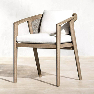 Decoout khách sạn cao cấp tếch đồ gỗ ngoài trời thiết lập hiện đại phong hóa Gỗ Tếch vườn ăn uống thiết lập cho Patio - Product Image 5