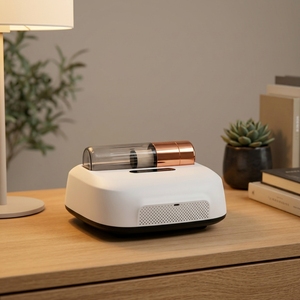 Low Noise Portable Automatic <strong>Dust</strong> <strong>Mite</strong> Robot Hot Wind Dehumidify UV Disinfect Bedding Pillow <strong>Mite</strong> Remover Bed Vacuum Cleaner - Product Image 3