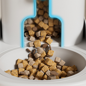 Distributeur automatique de nourriture pour animaux de compagnie - Distributeur de nourriture et d'eau pour chats et chiens de grande capacité - Vente en gros - Product Image 6