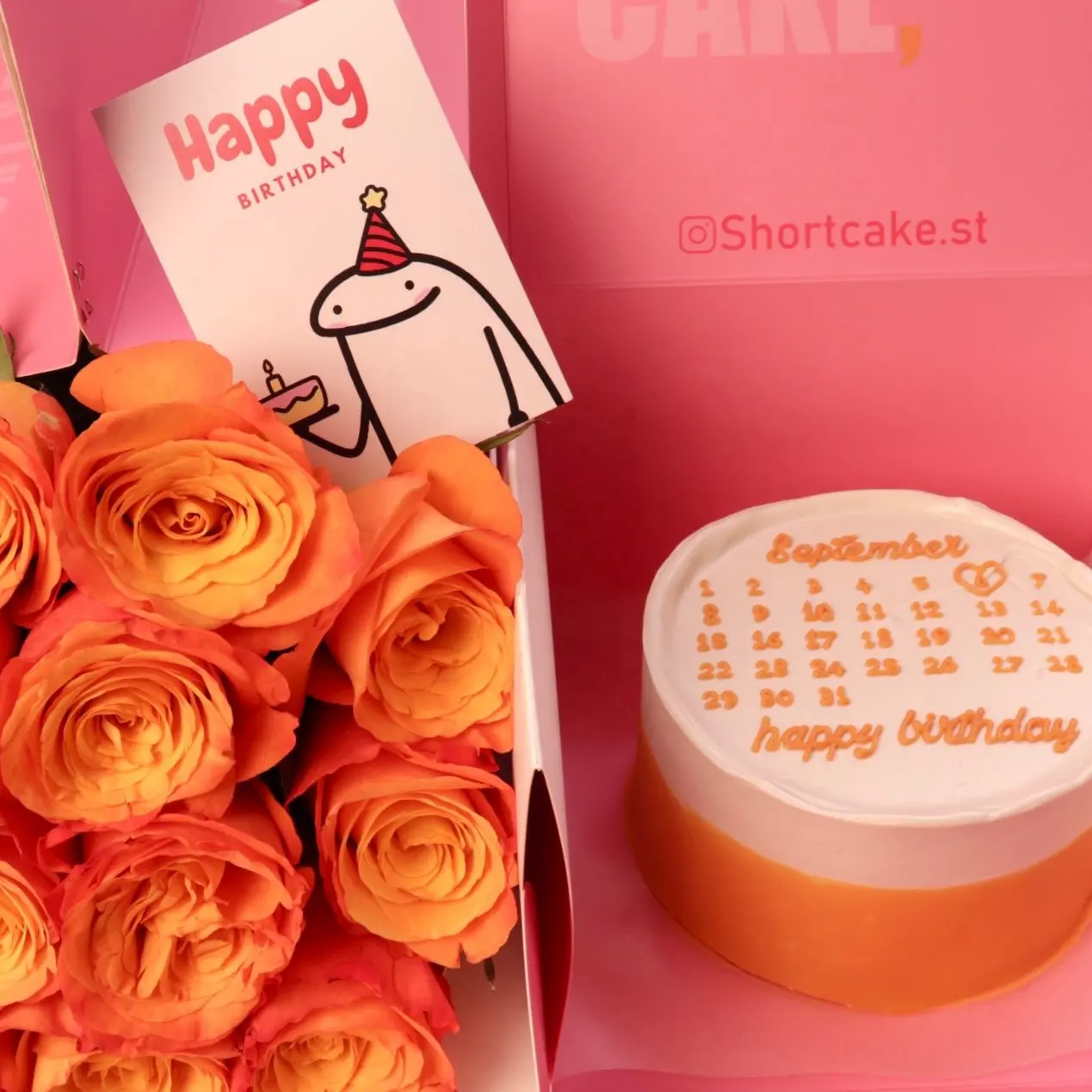 Caja de flores de San Valentín personalizada biodegradable ecológica, caja de regalo dorada satinada avanzada, caja de embalaje de pastel de flores rosas