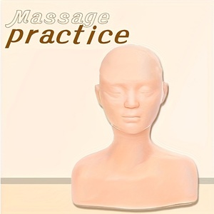 Cosmetology 100% Real Human Hair Salon Practice Hairdresser Training Head Mannequin Dummy Doll - View #3