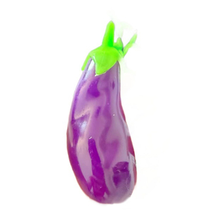 Jouets Squishy Anti-Stress les Plus Populaires en TPR, <span class=keywords><strong>Vaseline</strong></span>, Forme d'Aubergine, Huile de Coco, pour Enfants et Adultes - Product Image 6