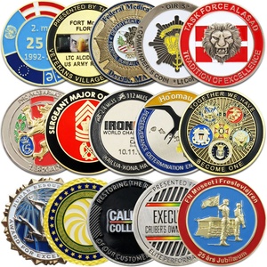 Monedas Conmemorativas de Metal Antiguas 3D de Doble Cara Doradas al por Mayor del Fabricante de Monedas, Monedas de Desafío 3D Personalizadas - Product Image 2