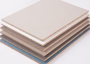 Trung quốc sản xuất bán buôn Trắng grey melamine nhiều lớp ván dăm/ván TSCA Carb keo cho đồ nội thất tủ - Product Image 5