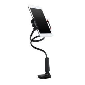 Diskon besar-besaran pabrik 120cm dudukan ponsel malas leher angsa 360 derajat penjepit meja lengan panjang fleksibel dudukan ponsel PC Universal