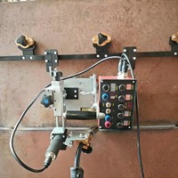 Chariot de soudage robotisé à gaz CO2 KA-HE9PRO avec formes de soudage spéciales, nouveau modèle à quatre roues motrices en alliage d'aluminium
