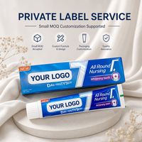 Dentifrice blanchissant sans fluorure à base de nano-hydroxyapatite, réparation des caries, haleine fraîche, saveur menthe, vente en gros fabricant