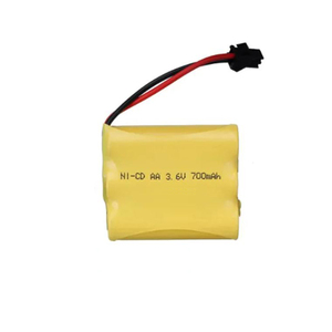 ニカド単三電池 <span class=keywords><strong>3.6V</strong></span> 700mAh 充電式電池パック 500mAh 600mAh 3S1P ニカド電池 - Product Image 2