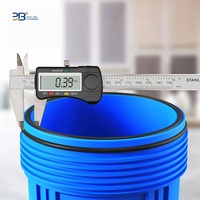 Filtre à eau sédimentaire à 4 étages 20*2.5 pouces pour toute la maison 5 microns avec clé en plastique Usage domestique Qualité assurée