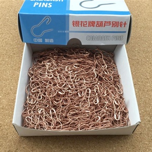 Nouvelle vente de produits : Épingle de sûreté suspendue en forme de poire, noir doré, noir canon de fusil, pour étiquettes de vêtements - Product Image 4