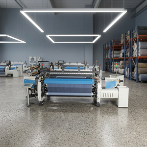 เครื่องทอผ้าแบบไร้กระสวยอัตโนมัติ Sulzer Rapier Loom ความเร็วสูงรุ่นใหม่ (800-1150 รอบต่อนาที) รองรับความเร็ว 750 รอบต่อนาที มีให้เลือกหลากหลาย รับประกัน 1 ปี - Product Image 3