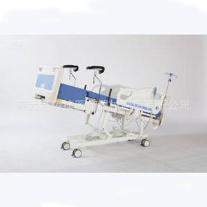 Lit d'hôpital électrique Maijie, modèle premium, avec support pour perfusion et repose-jambes, pour usage médical - Product Image 3