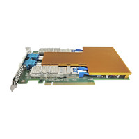Adaptor Jaringan NIC 100G QSFP28 Fiber Port PCI-E X16 Bypass dengan Chip Intel E810-CAM2