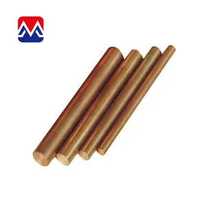 C521 Top Quality Tube Customized Copper Rectangular Square Bar Rod Supply Copper Rod Bar Price Per Kg