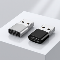 Adaptador de Carga Súper Rápida de 27w 30w Tipo C, USB-C Hembra a USB2.0 Macho OTG, Nuevo Convertidor de Carga USB C para iPhone 17, de Aluminio