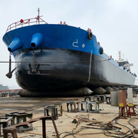 Grand airbag de mise à l'eau pour navires, ballon gonflable en caoutchouc pour le transfert de bateaux