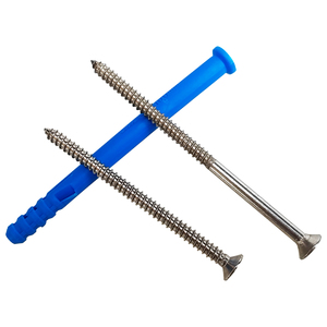 Offre Spéciale Construction Mur <span class=keywords><strong>Creux</strong></span> Ancre En Acier PE Nylon Cadre En Plastique Expansion Aggloméré Vis PE Nylon Cadre Fixation Ancre - Product Image 2