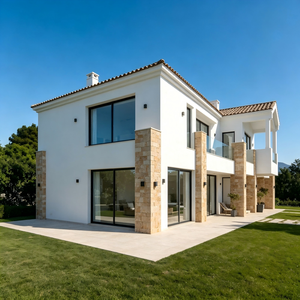 Villa Prefabbricata Moderna di Lusso con Struttura in Acciaio e Pannelli Sandwich per Uso Carport, Esportabile - Product Image 6