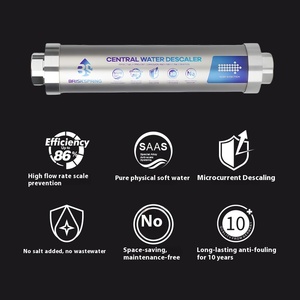 Máy lọc nước toàn nhà tùy chỉnh BriskSpring, bộ lọc chống cặn vật lý, làm mềm nước, loại bỏ cặn, bảo hành 1 năm - Product Image 2