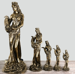Escultura humana de alta calidad al mejor precio, escultura de Hotel para el hogar, estatua de escultura de diosa griega de la riqueza personalizada - Product Image 2