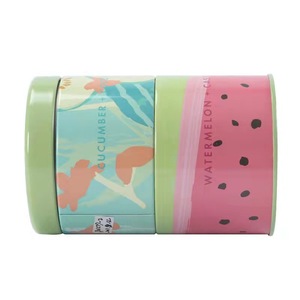 Cấp Thực Phẩm Tùy Chỉnh Thiết Kế In <span class=keywords><strong>2</strong></span> Lớp Stackable Vòng <span class=keywords><strong>Tin</strong></span> Biscuit Bao Bì Giáng Sinh Kim Loại Cookie Hộp Thiếc - Product Image 3