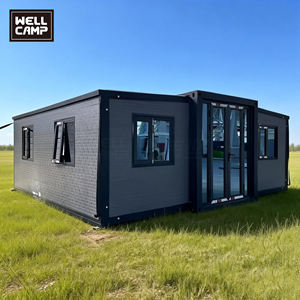 Casa Contenedor Prefabricada Móvil de 20 pies/40 pies, Casa Plegable Prefabricada Económica, Casa Contenedor Plegable Expandible de Lujo - Product Image 1