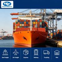 Agente de Transporte Marítimo LCL de China a Canadá, Envío Puerta a Puerta, Entrega Exprés, Agente de Envío DDP, Aduanas de Toronto