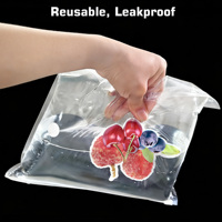 Bolsa para Congelar con Tecnología de Membrana de Iones Pesados MAP, Reutilizable, para Conservar Alimentos, con Ventilación de Aire, Transpirable, para Conservación de Frutas