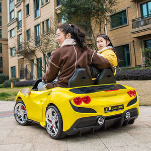 Auto Eléctrico para Niños Grandes, 24v, Dos Plazas, Puede Llevar Adultos, Juguete Eléctrico, Auto Doble para Niños - Product Image 4