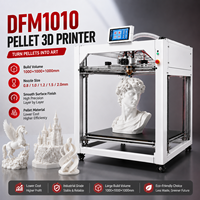 Imprimante 3D industrielle à extrusion de granulés FGF, haute précision, grand volume d'impression, pour l'industrie automobile et la sculpture