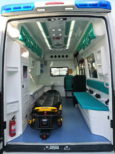 Ambulanza avanzata con sistema di defibrillazione Corpuls3 monitoraggio rapido del trasferimento del paziente - Product Image 5