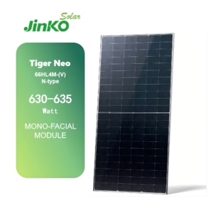 JINKO Tiger 66HL4M-V แผงเซลล์แสงอาทิตย์610W 615W 620W 625W 630W 635W โมดูลที่มีประสิทธิภาพสัมประสิทธิ์อุณหภูมิที่ดีเยี่ยม - Product Image 1