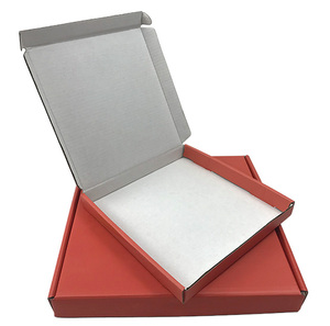 Biểu Tượng Tùy Chỉnh In Ấn Phẳng Sóng Hộp Bưu Phẩm Cho Quần Áo Bán Buôn Thiết Kế Mới Hộp Các Tông Cho Nam Giới Phụ Nữ Áo Thun Đóng Gói - Product Image 5