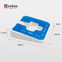 45*38*7.5*3cm Orthopédique De Luxe Prostate Massage Siège Oreiller Coussin De Refroidissement Gel Hanche Coussin Fauteuil Roulant Gel Coussin Cool
