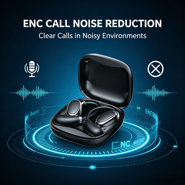 200+ Languages Real-Time Translator OWS Open-Ear Earbuds Bluetooth5.4 Wireless AI Translation App Control MP3 Playback ENC Noise