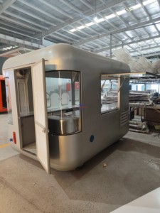 Stainless Steel Food Trailer with Customized Equipment for Startups-Low Cost Food Truck for Chips and Fast Food - Product Image 4