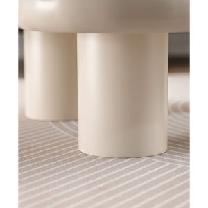 <span class=keywords><strong>Bianco</strong></span> nordico minimalista moderno di lusso Cloud soggiorno divano tavolino basso in <span class=keywords><strong>legno</strong></span> solido - Product Image 5