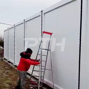 Pth 20ft phẳng gói Stackable hiện đại Kích thước tiêu chuẩn prefab container nhà - Product Image 5