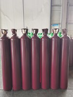 Bouteille de gaz vide en acier sans soudure EN ISO9809 40L-50L haute pression 150BAR 200BAR