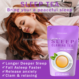 Thé aux herbes sans caféine à la vente chaude en marque privée Mélanges de thé à la camomille séchée et à la lavande Thé des douces rêves Sommeil apaisant - Product Image 4