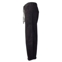 Pantalon cargo en toile sergé délavée style usine avec poches, coupe droite tactique, double genouillère, pour homme