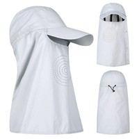 Couverture complète du visage écran de soleil chapeau d'été Protection UV capuche chapeaux pour Sports de plein air randonnée cyclisme chapeau pour hommes femmes
