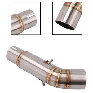 Adattatore Connettore per Tubo di Scarico Moto in Acciaio, Compatibile con <span class=keywords><strong>Suzuki</strong></span> <span class=keywords><strong>GSR</strong></span> <span class=keywords><strong>750</strong></span> 11-19 - Product Image 5