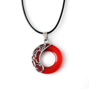 Collier de l'anime <span class=keywords><strong>Tian</strong></span> <span class=keywords><strong>Guan</strong></span> <span class=keywords><strong>Ci</strong></span> <span class=keywords><strong>Fu</strong></span> Hua Cheng Cosplay Xie Lian Moonlight pendentif ras du cou colliers Couple bijoux cadeau saint valentin - Product Image 2