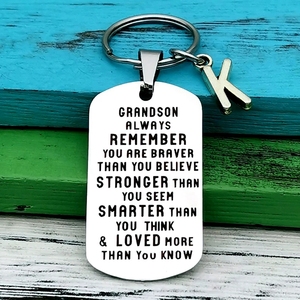 Llavero para Mi Nieto, Nieta, Hijo, Hija, Suegra, Suegro, Regalo <span class=keywords><strong>de</strong></span> <span class=keywords><strong>Cumpleaños</strong></span>, Graduación, Navidad - Product Image 2