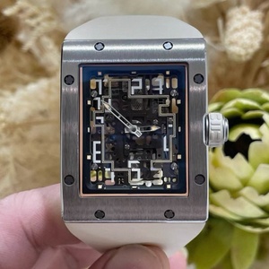 Montre squelette intégrée à tourbillon ultra-mince rectangulaire de haute qualité RM 16-02, 9,5 mm, avec cristal saphir Citizen et titane - Product Image 1