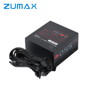 Hot Bán Zumax 550W ATX Không-Modular Thép Cung Cấp Điện Cho Máy Chủ Máy Tính Để Bàn Chơi Game PC Trường Hợp CPU Trong Kho - Product Image 6