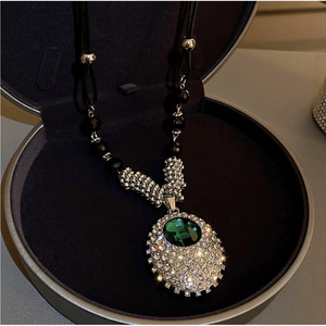 Luxury Long Necklace For Women Starry Sky Pendant Zinc Alloy Jewelry Party Accessory - Product Image 2