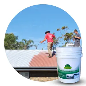 Hersteller liefern High-End-Premium-Acryl-Wasser-und Sonnenschutz farbe für Beton dach Wärme wärme isolierung Kühl beschichtung